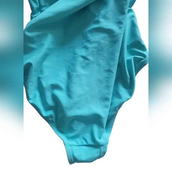 Old Navy Girl's One Piece Swimsuit SIZE XL 11/12 Blue Sun Print Shoulder Straps - Picture 14 of 14